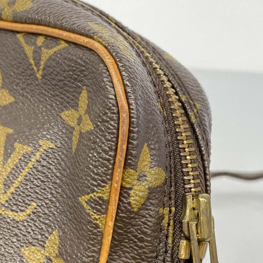 LOUIS VUITTON Authentic Brown Monogram Shoulder Bag - Picture 8 of 14